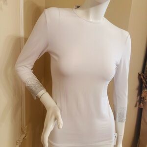 KIKIRIKI MODAL THREE QUARTER SLEEVE TOP XL